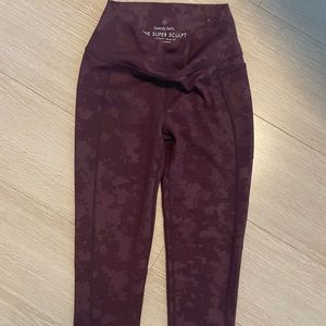 Sweaty Betty super sculpt leggings.